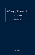 History of Universities: Volume XVII
