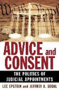 Advice and Consent: The Politics of Judicial Appointments