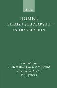 Homer: German Scholarship in Translation