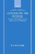 Lexicography and Physicke: The Record of Sixteenth-Century English Medical Terminology