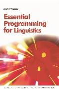 Essential Programming for Linguistics