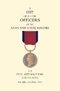 1815 List of All the Officers of the Army and Royal Marines on Full and Half-Pay with an Index
