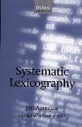 Systematic Lexicography
