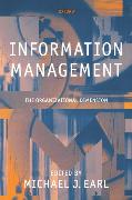 Information Management: The Organizational Dimension