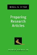 Preparing Research Articles