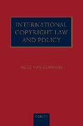 International Copyright Law and Policy
