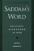 Saddam's Word: Political Discourse in Iraq