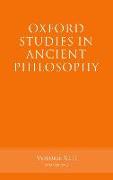Oxford Studies in Ancient Philosophy, Volume 42