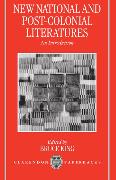 New National and Post-colonial Literatures