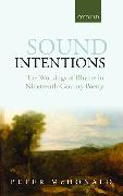 Sound Intentions: The Workings of Rhyme in Nineteenth-Century Poetry