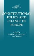 Constitutional Policy and Change in Europe