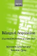 Bilingual Acquisition