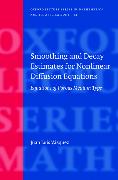 Smoothing and Decay Estimates for Nonlinear Diffusion Equations: Equations of Porous Medium Type