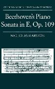 Beethoven's Piano Sonata in E, Op. 109