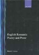 English Romantic Poetry and Prose