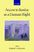 Access to Justice as a Human Right