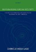 Reassembling Social Security: A Survey of Pensions and Health Care Reforms in Latin America Published in Association with the Pan-American Health Or