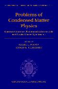 Problems of Condensed Matter Physics: Quantum Coherence Phenomena in Electron-Hole and Coupled Matter-Light Systems