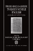 From Anglo-Saxon to Early Middle English: Studies Presented to E. G. Stanley
