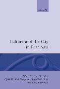 Culture and the City in East Asia