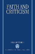 Faith and Criticism: The Sarum Lectures 1992
