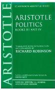 Politics: Books III and IV