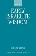 Early Israelite Wisdom