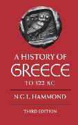 A History of Greece to 322 B.C