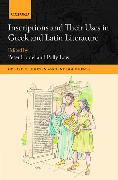 Inscriptions and Their Uses in Greek and Latin Literature