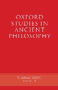 Oxford Studies in Ancient Philosophy