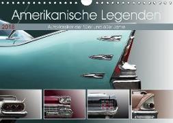Amerikanische Legenden - Autoklassiker der 50er und 60er Jahre (Wandkalender 2018 DIN A4 quer)