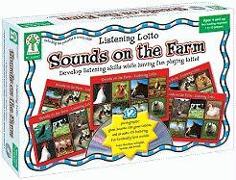 Listening Lotto: Sounds on the Farm