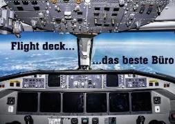 Flight deck - das beste Büro (Wandkalender 2018 DIN A2 quer)