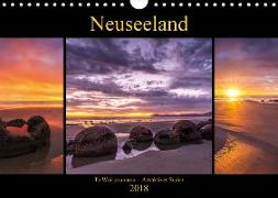 Neuseeland - Attraktiver Süden (Wandkalender 2018 DIN A4 quer) Dieser erfolgreiche Kalender wurde dieses Jahr mit gleichen Bildern und aktualisiertem Kalendarium wiederveröffentlicht