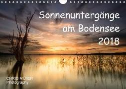 Sonnenuntergänge am BodenseeCH-Version (Wandkalender 2018 DIN A4 quer)