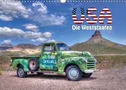 USA - Die Weststaaten (Wandkalender 2018 DIN A3 quer)