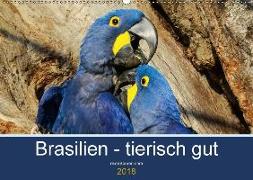 Brasilien tierisch gut 2018 (Wandkalender 2018 DIN A2 quer) Dieser erfolgreiche Kalender wurde dieses Jahr mit gleichen Bildern und aktualisiertem Kalendarium wiederveröffentlicht
