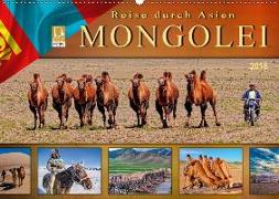 Reise durch Asien - Mongolei (Wandkalender 2018 DIN A2 quer) Dieser erfolgreiche Kalender wurde dieses Jahr mit gleichen Bildern und aktualisiertem Kalendarium wiederveröffentlicht