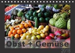 Obst + Gemüse (Tischkalender 2018 DIN A5 quer)