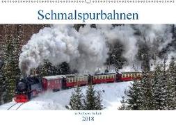 Schmalspurbahnen in Sachsen Anhalt (Wandkalender 2018 DIN A2 quer)
