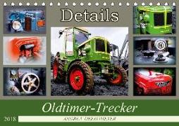 Oldtimer-Traktor Details (Tischkalender 2018 DIN A5 quer)