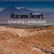 Atacama Desert Unending Landscapes (Wall Calendar 2018 300 × 300 mm Square)