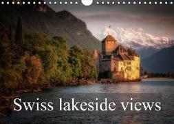 Swiss lakeside views (Wall Calendar 2018 DIN A4 Landscape)
