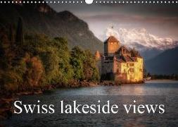 Swiss lakeside views (Wall Calendar 2018 DIN A3 Landscape)