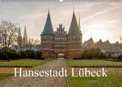 Hansestadt Lübeck / Geburtstagskalender (Wandkalender 2018 DIN A2 quer)
