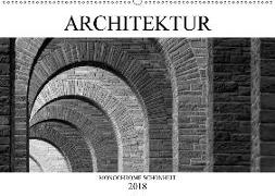 Architektur - Monochrome Schönheit (Wandkalender 2018 DIN A2 quer)