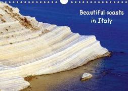 Beautiful coasts in Italy - UK Version (Wall Calendar 2018 DIN A4 Landscape)