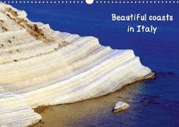 Beautiful coasts in Italy - UK Version (Wall Calendar 2018 DIN A3 Landscape)