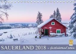 Sauerland - faszinierend schön (Tischkalender 2018 DIN A5 quer) Dieser erfolgreiche Kalender wurde dieses Jahr mit gleichen Bildern und aktualisiertem Kalendarium wiederveröffentlicht