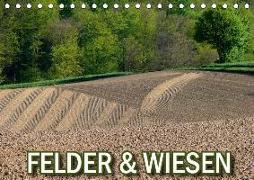 Felder und Wiesen (Tischkalender 2018 DIN A5 quer)
